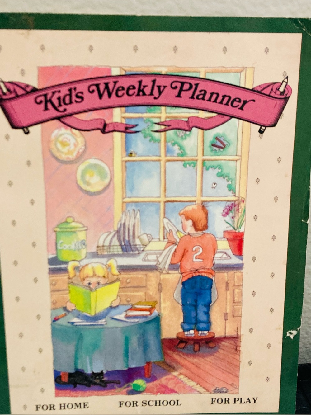 Kid's Weekly Planner Note Sheets with Folder - Picture 2 of 6